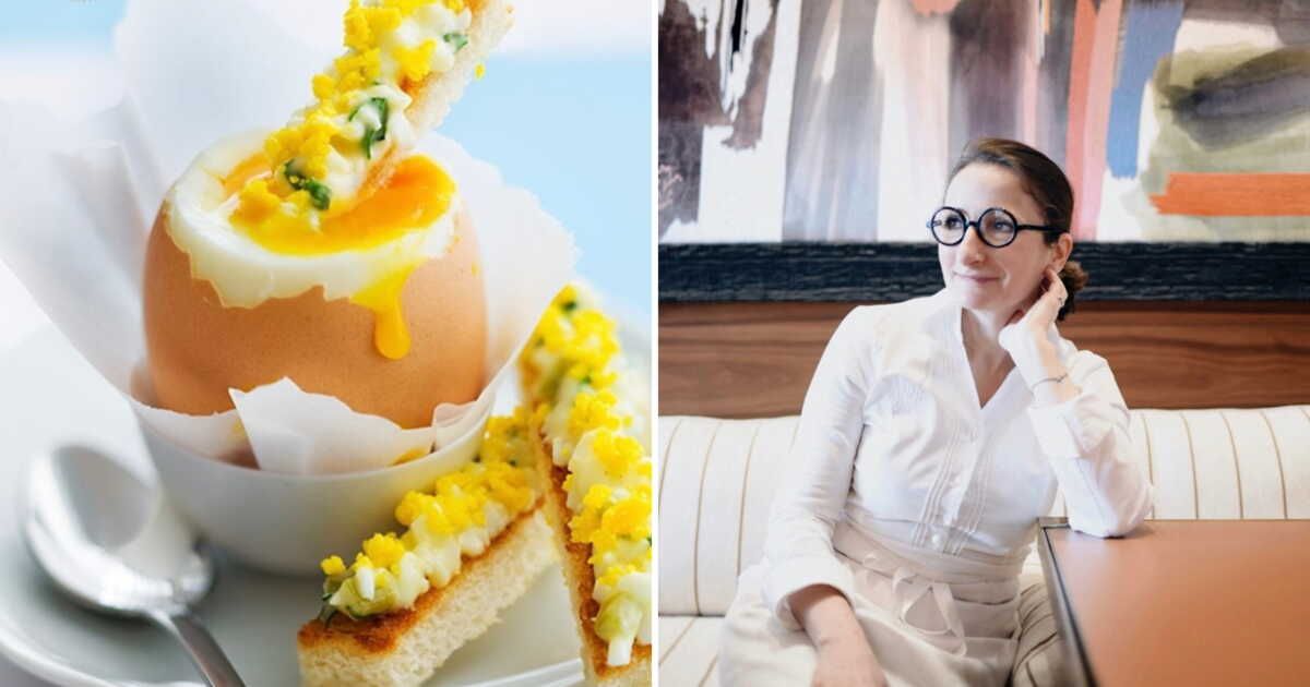 La recette gourmande d'œuf à la coque d'Anne-Sophie Pic