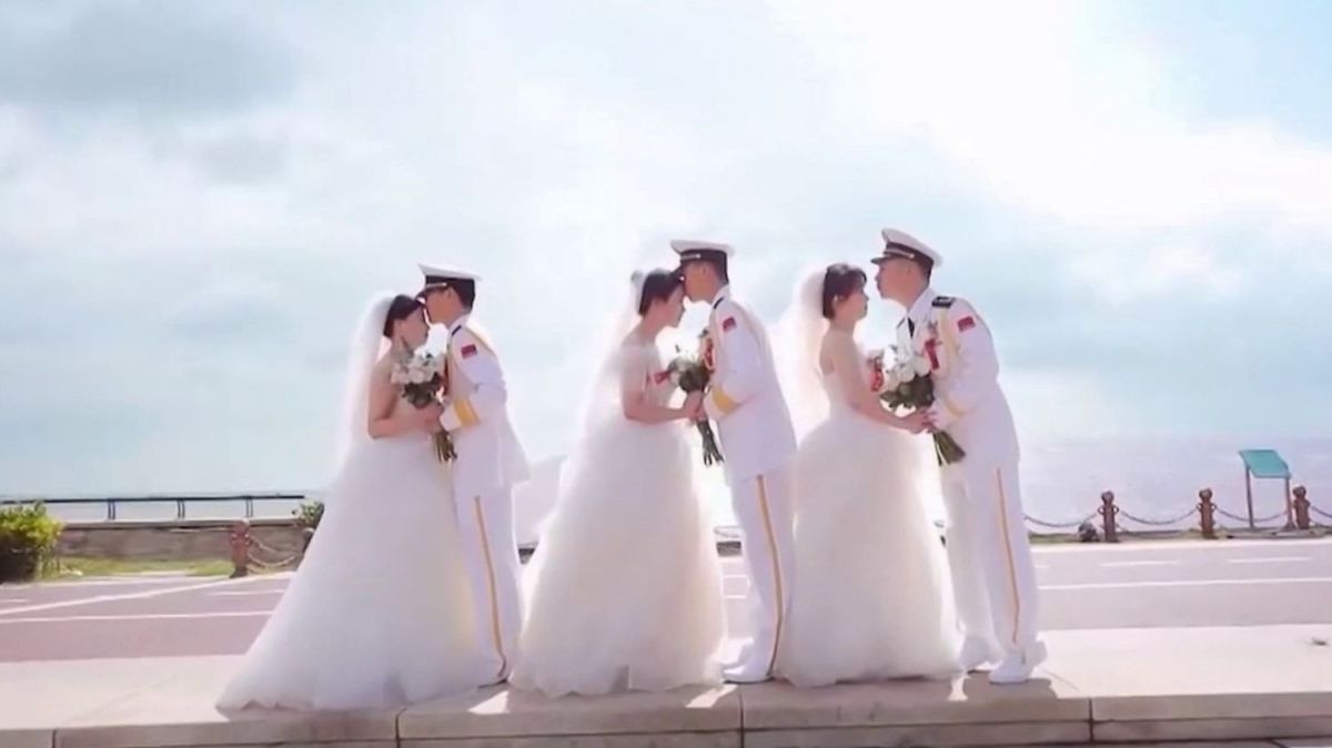 En Chine, le mariage collectif comme solution à la baisse de la natalité