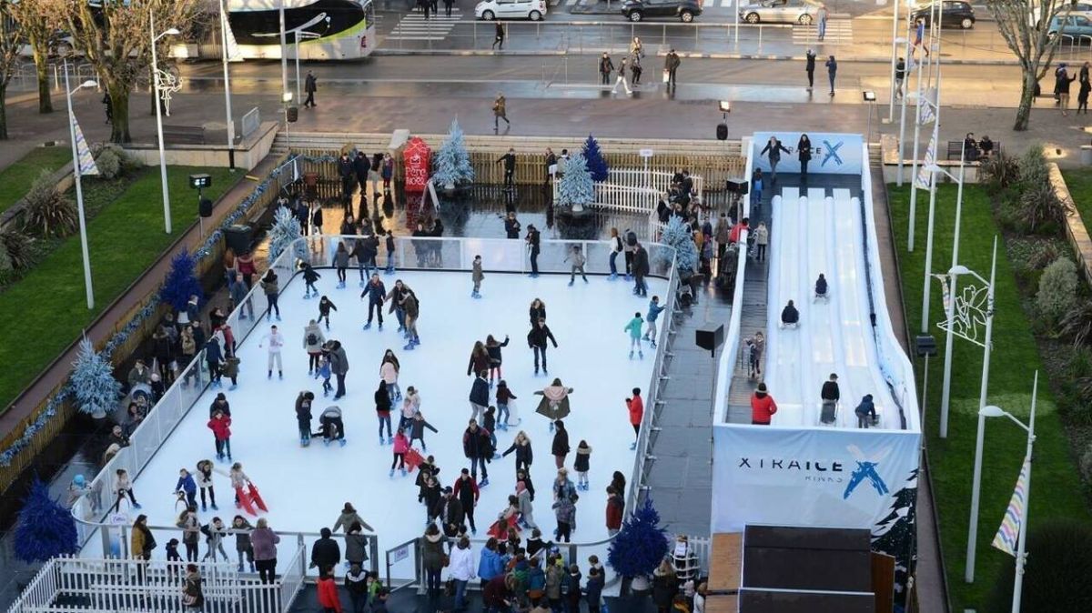 La magie de Noël s'invite à Saint-Nazaire avec luge et patinoire