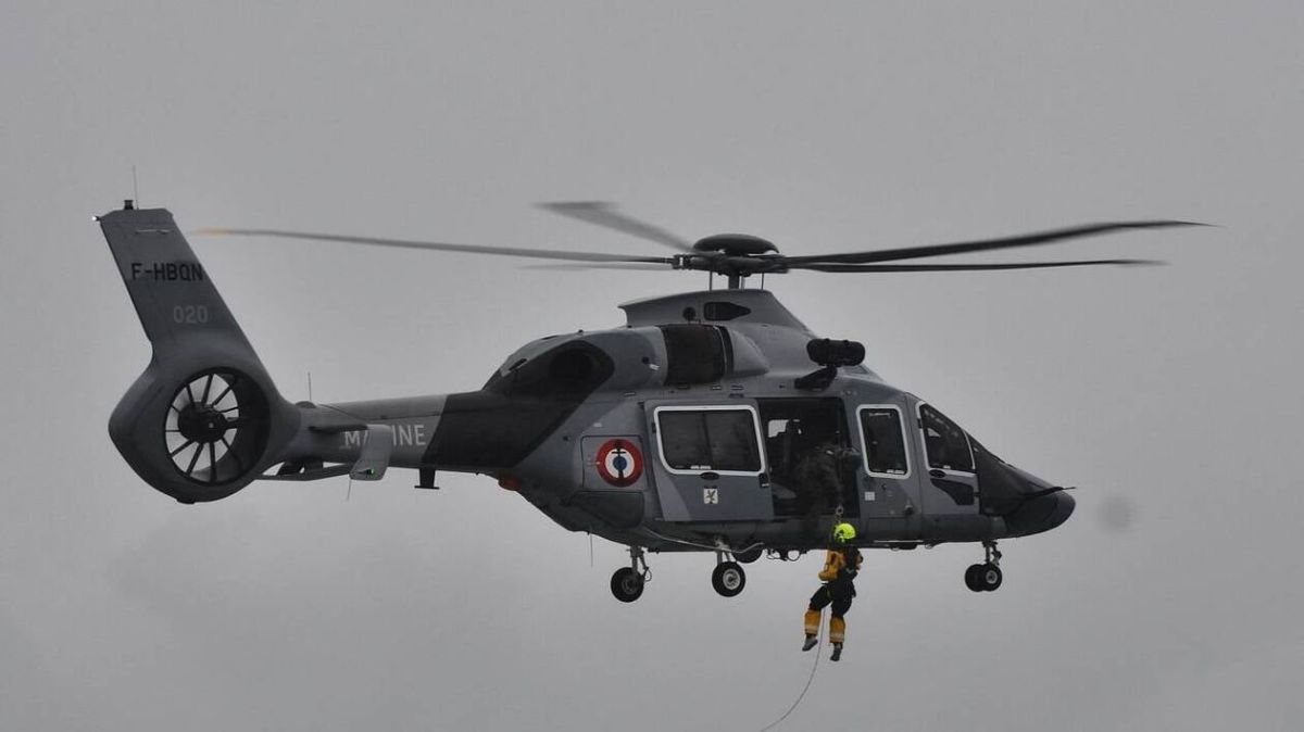 Urgente intervention pour sauver un marin blessé au large de Saint-Vaast-la-Hougue