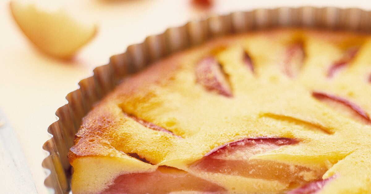 La magie du clafoutis aux pêches de vigne