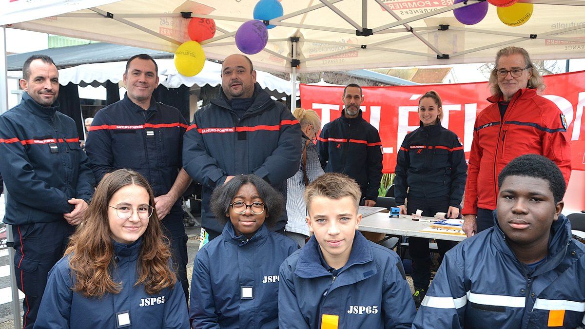 Les pompiers de Vic-en-Bigorre s'engagent pour le Téléthon