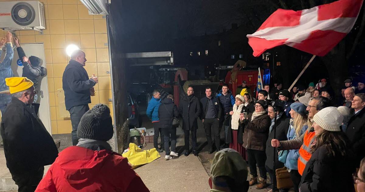 Agriculteurs en colère : la lutte contre l'abattage des troupeaux s'intensifie à Chambéry