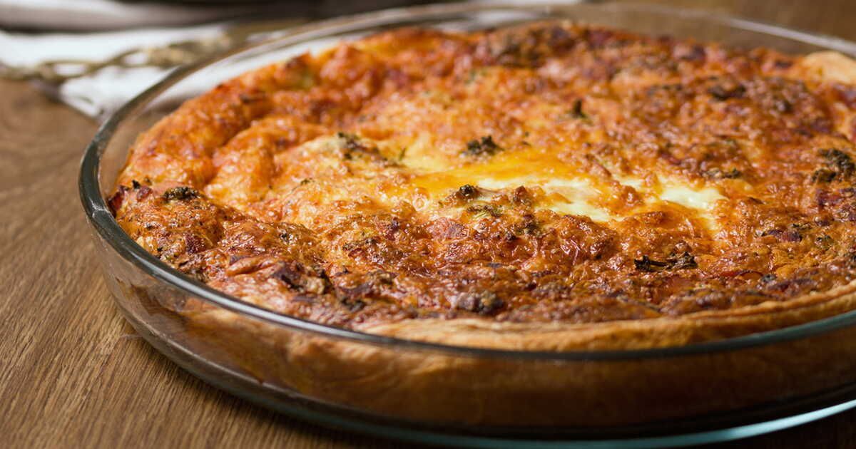 Découvrez la quiche lorraine sans pâte, un délice allégé