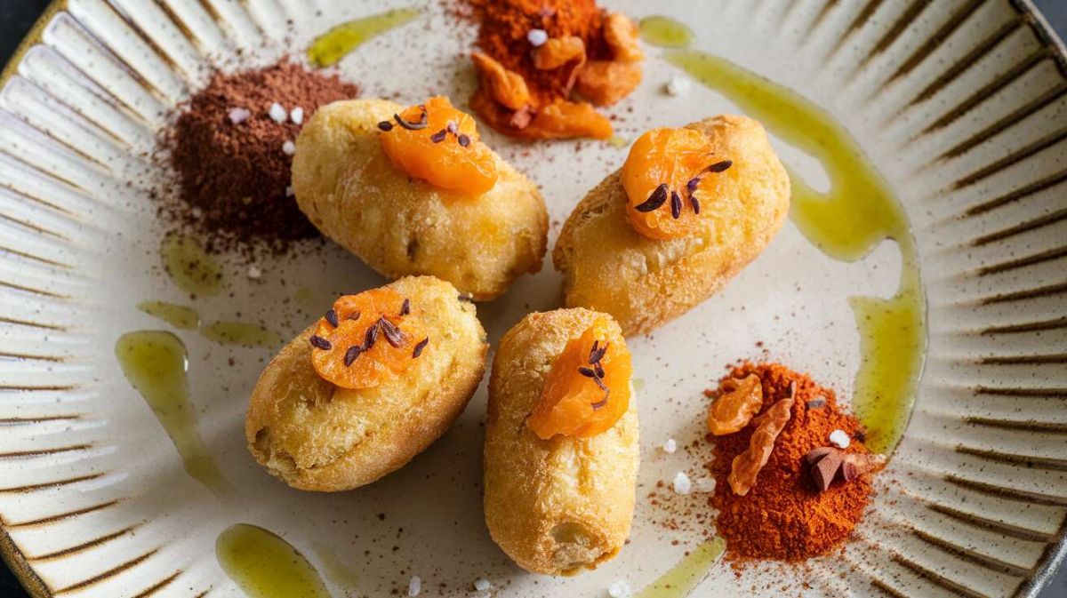 Croquettes légères épicées au cœur d’abricot