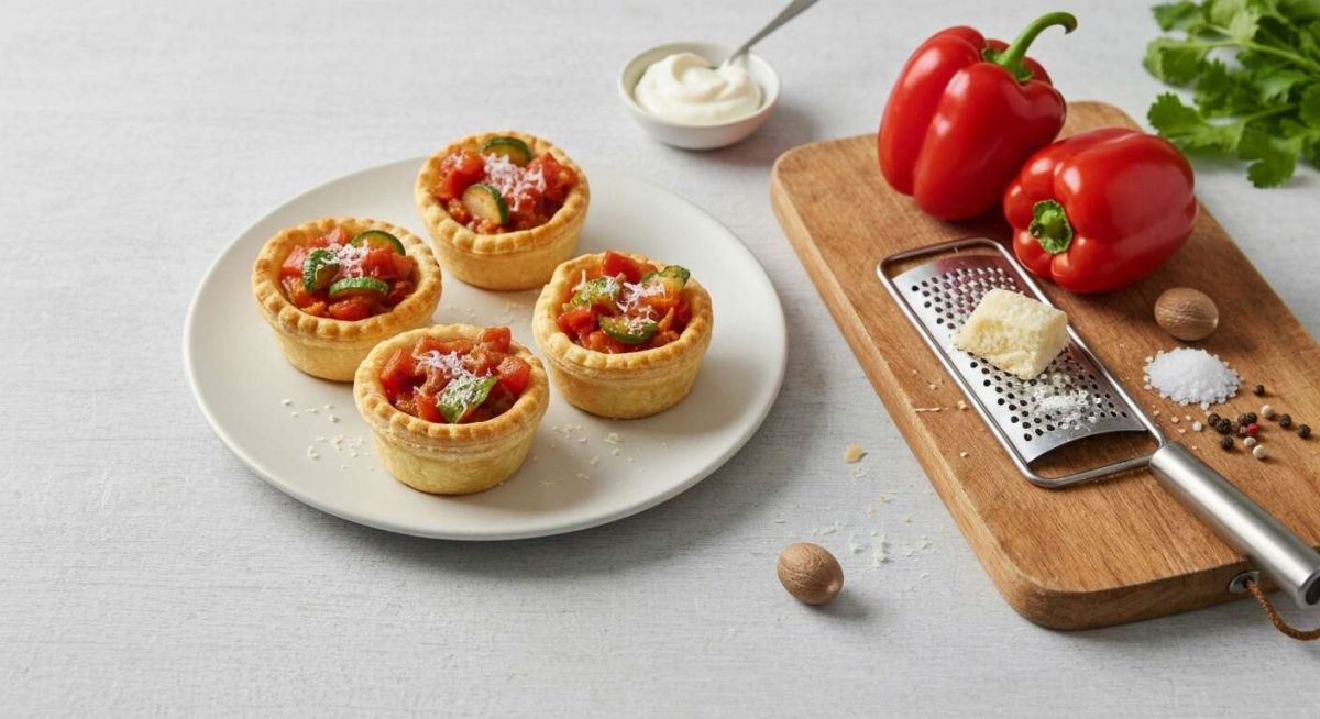 Mini tourtes légères à la ratatouille : une excellence culinaire anti-gaspillage