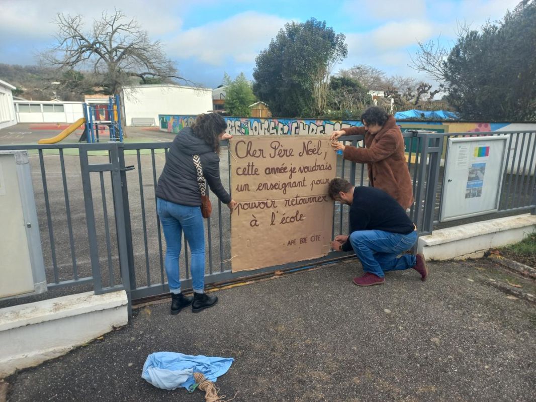 Des enfants de Boé privés de magie de Noël par une crise scolaire
