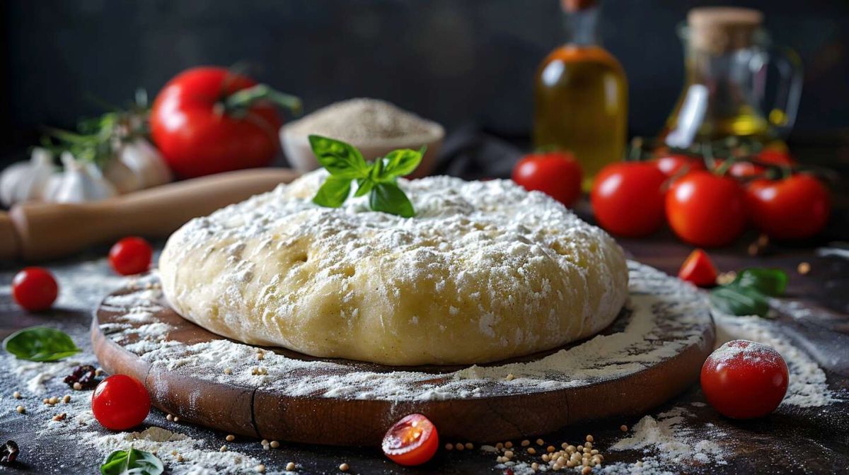 La magie d'une pâte à pizza moelleuse