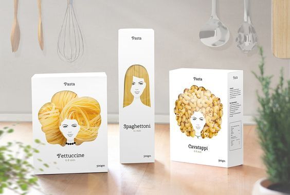 Pasta en beauté : un packaging audacieux qui attire l'œil