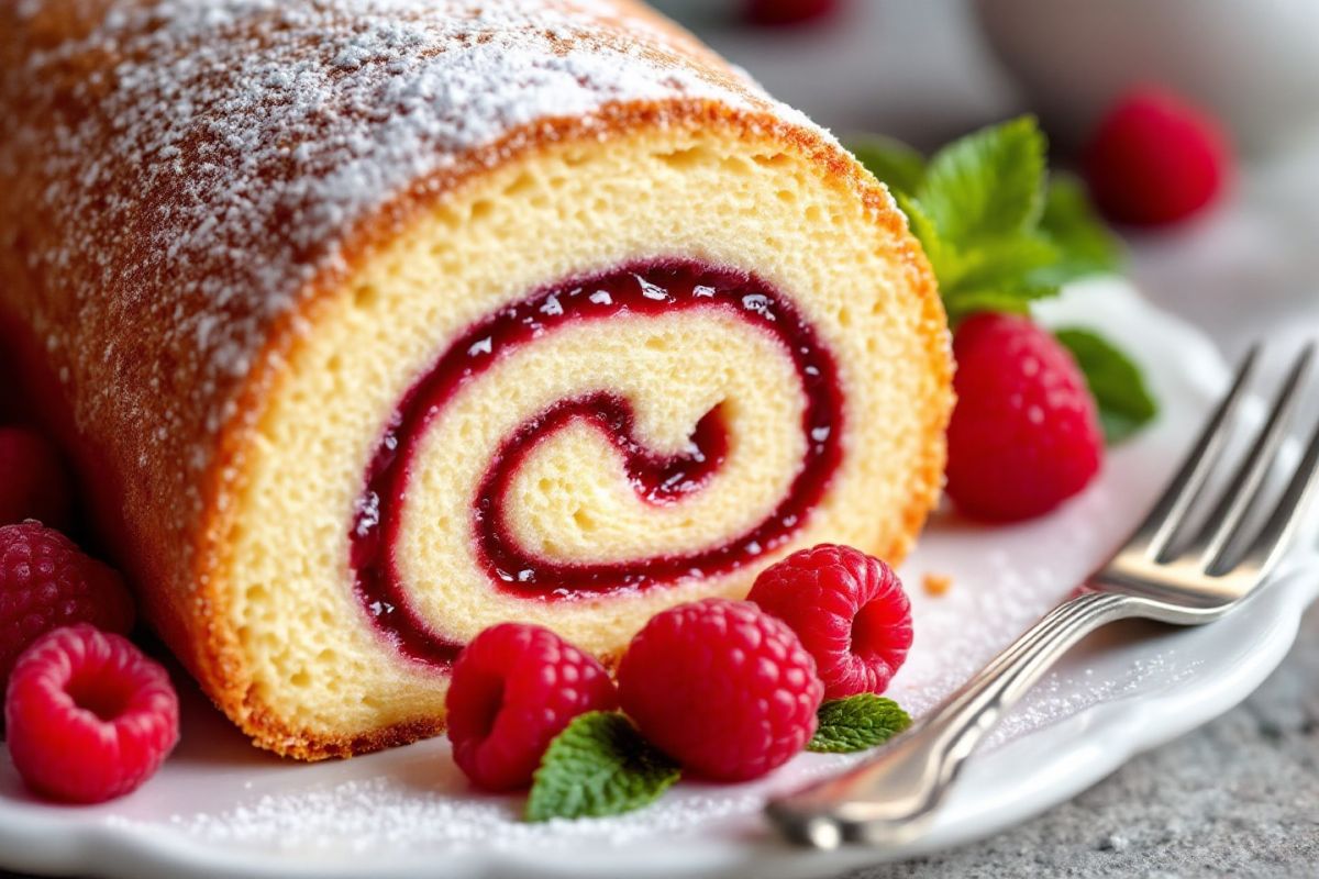 Un gâteau roulé à la confiture : le retour des saveurs d'enfance
