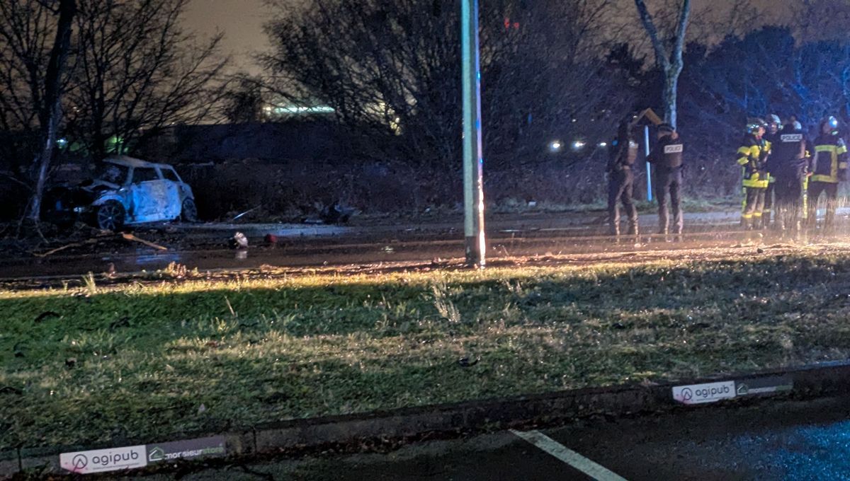 Tragédie à Besançon : deux corps découverts dans une voiture en feu