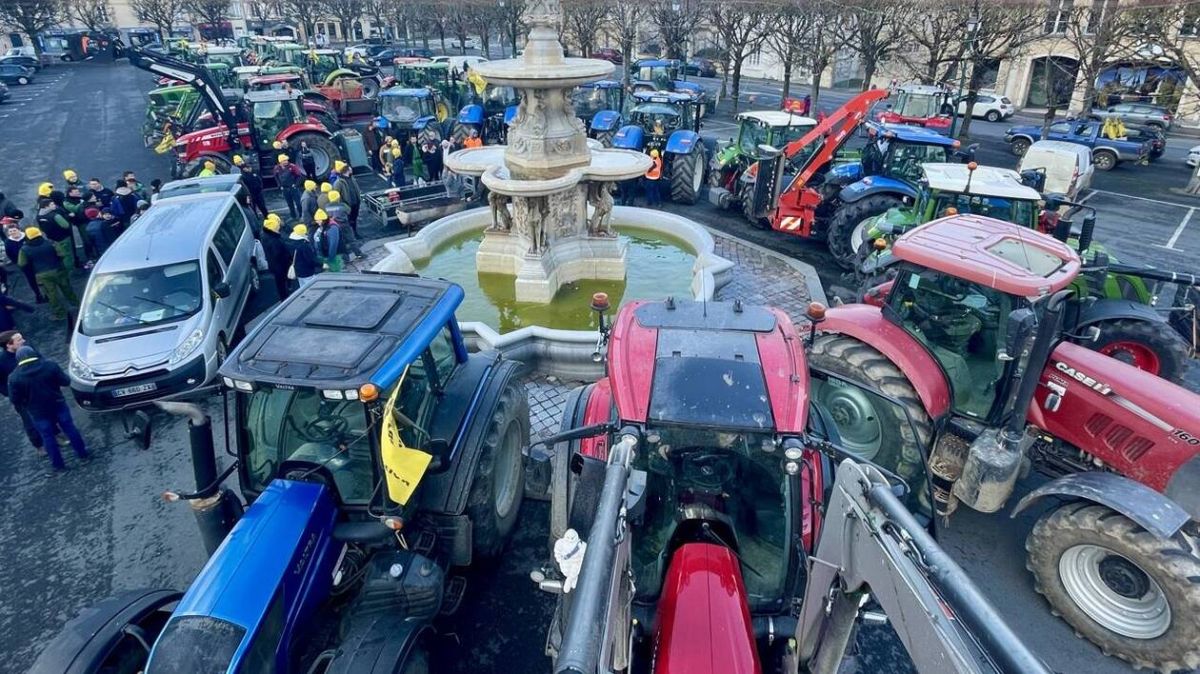 Colère des agriculteurs à Bayeux : stop à l'accord Mercosur
