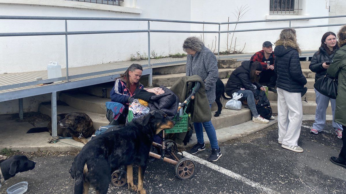 Un refuge temporaire au cœur des intempéries à Frontignan