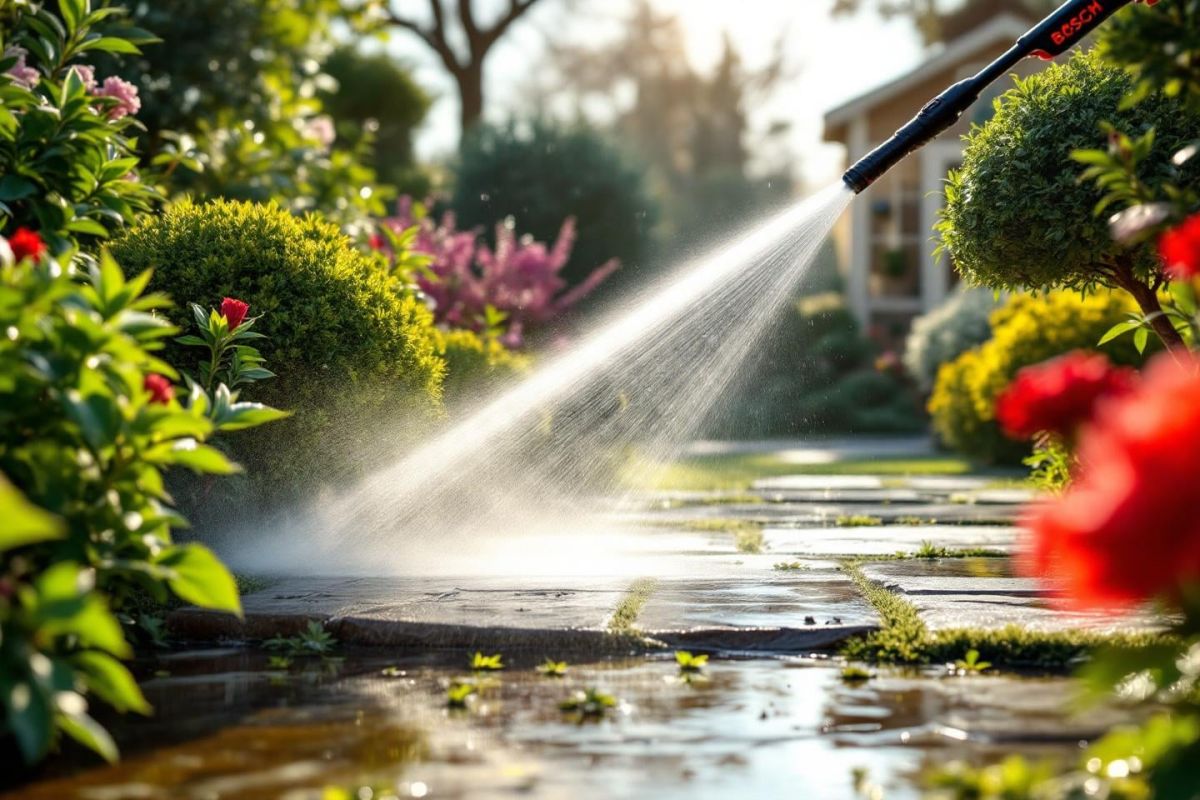 Donnez une seconde vie à vos extérieurs avec le nettoyeur Bosch à 83,03€