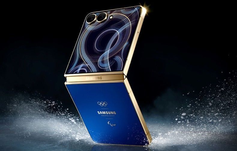 Le smartphone collector de Samsung qui fait briller les JO d'hiver 2026