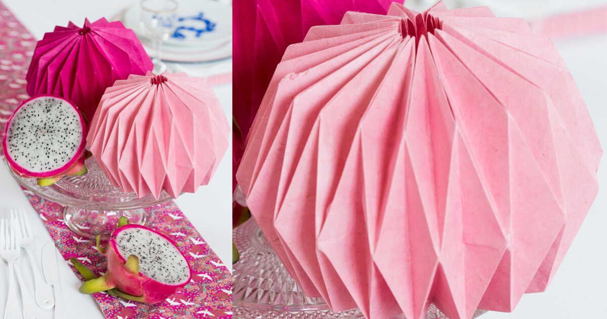 L'art du lampion origami : une touche de magie dans vos événements