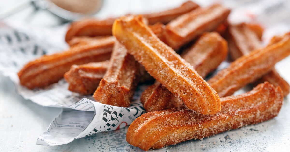Des churros croustillants au airfryer en toute légèreté