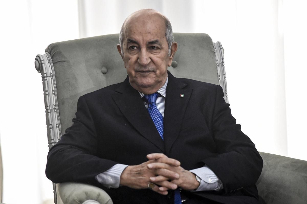 Le ministre français Laurent Nuñez reçu par le président algérien Tebboune