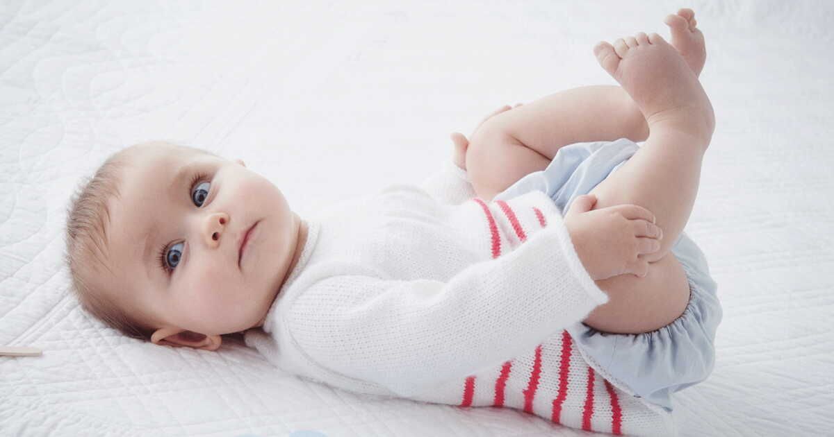 La tunique rayée pour bébé