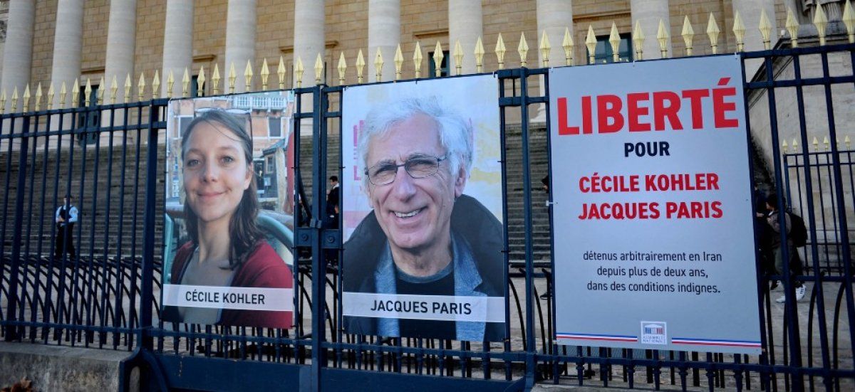 Inquiétude grandissante concernant Cécile Kohler et Jacques Paris retenus en Iran