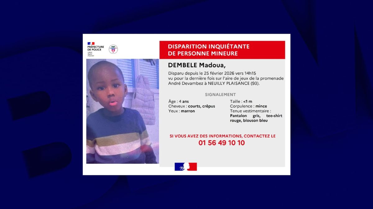 Madoua, 4 ans : les recherches intensifiées pour retrouver l'enfant dans la Marne