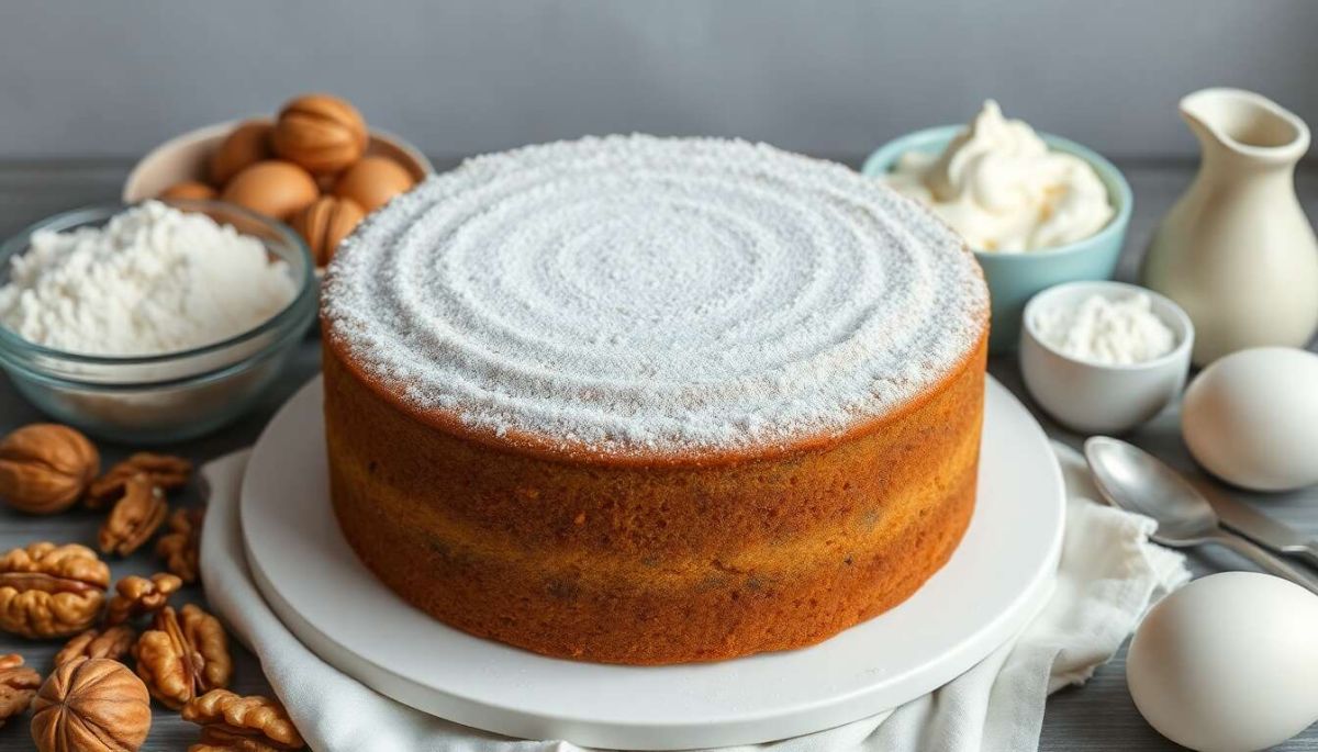 Gâteau moelleux aux noix: une douceur incontournable à réaliser