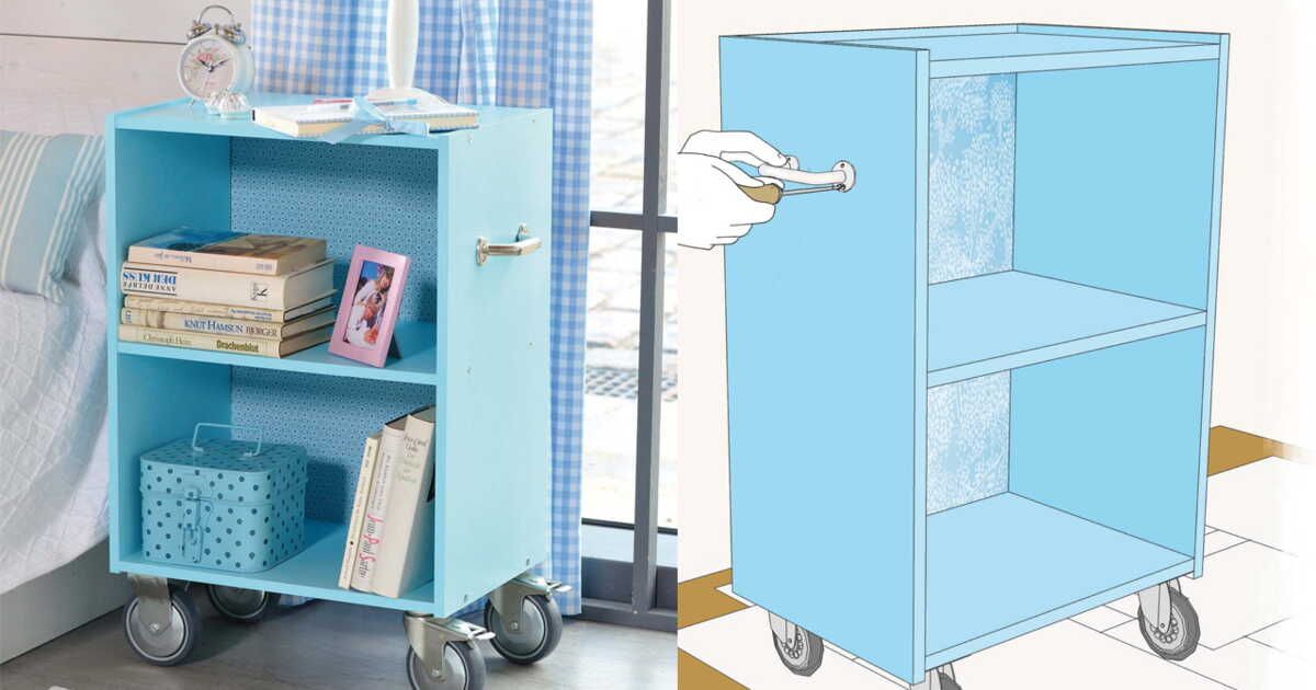 Bricolage bois : Une table de nuit