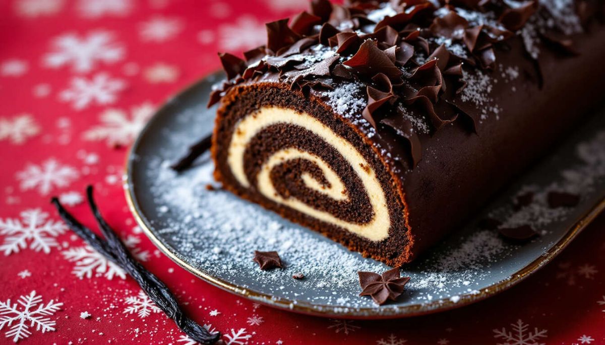 Un délice festif : la bûche de Noël à réaliser chez soi