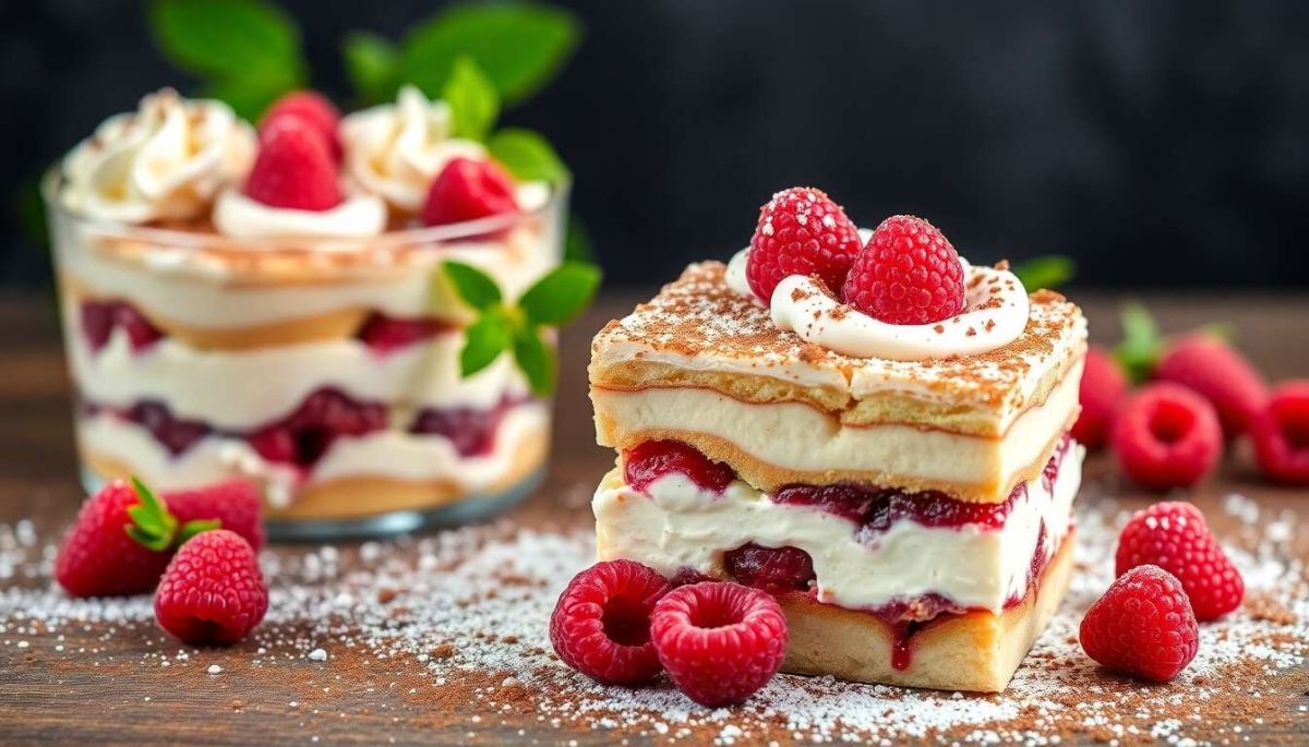Tiramisu crémeux aux framboises : une douceur estivale irrésistible