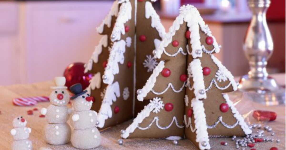 Les sapins en pain d'épice, l'attraction festive de Noël