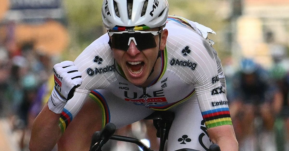 Pogacar triomphe à Milan-Sanremo, une victoire marquée par une chute spectaculaire