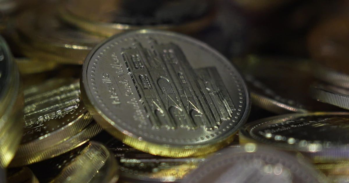 À Abbeville, une nouvelle pièce de monnaie célèbre la collégiale Saint-Vulfran