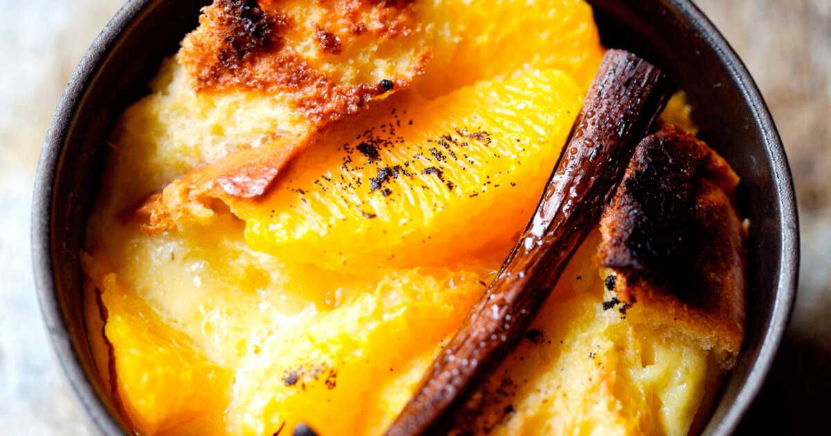 Pain perdu à l'orange