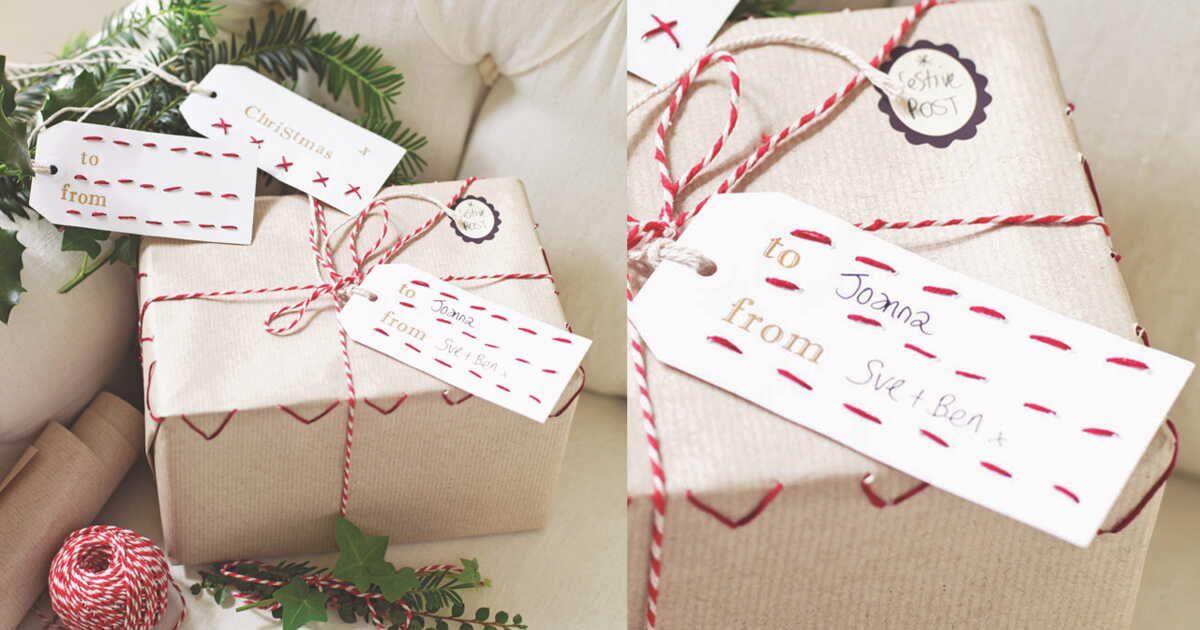 Des paquets cadeaux brodés : l'art de l'emballage personnalisé