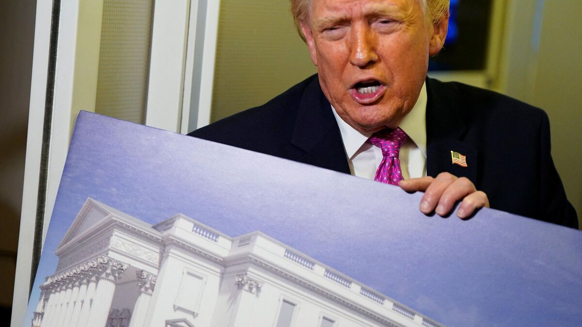 Trump révèle un complexe militaire sous la nouvelle salle de bal de la Maison Blanche