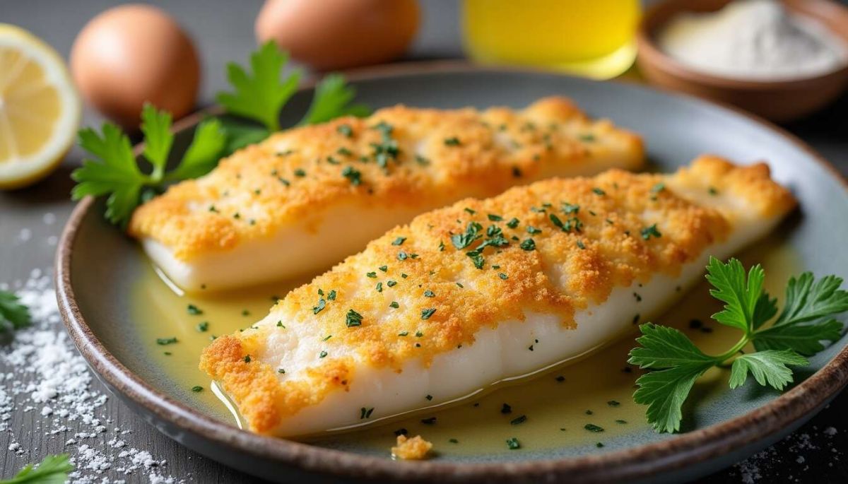 Une mer de saveurs : le filet de merlu blanc à la meunière