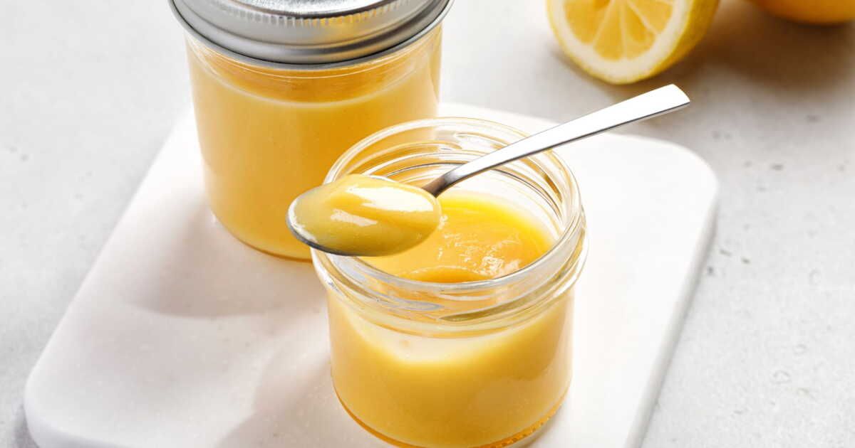 Un lemon curd savoureux et sain à index glycémique bas
