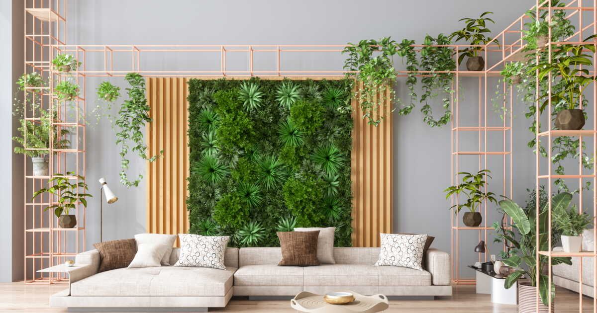 Comment réaliser un mur végétal en intérieur ?