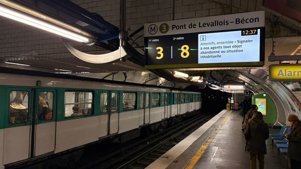 Des travaux perturbent le métro à Paris : une ligne en mutation