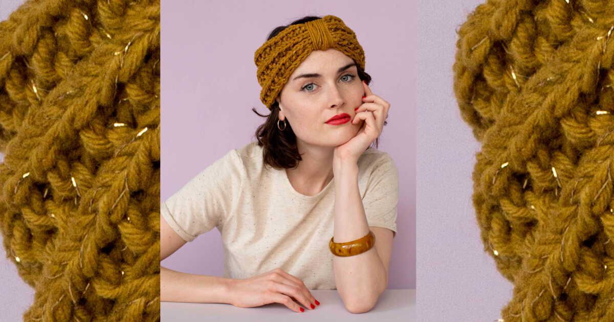 Le bandeau torsadé : un projet de tricot inspiré des voyages