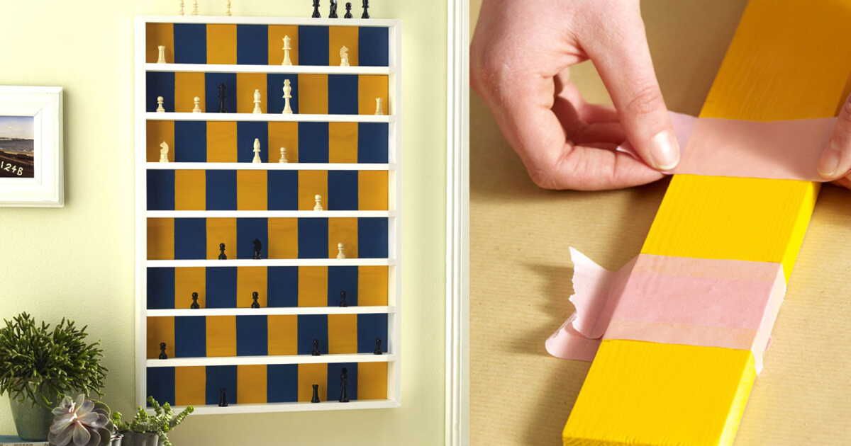 Transformez un jeu d'échecs en une étagère unique