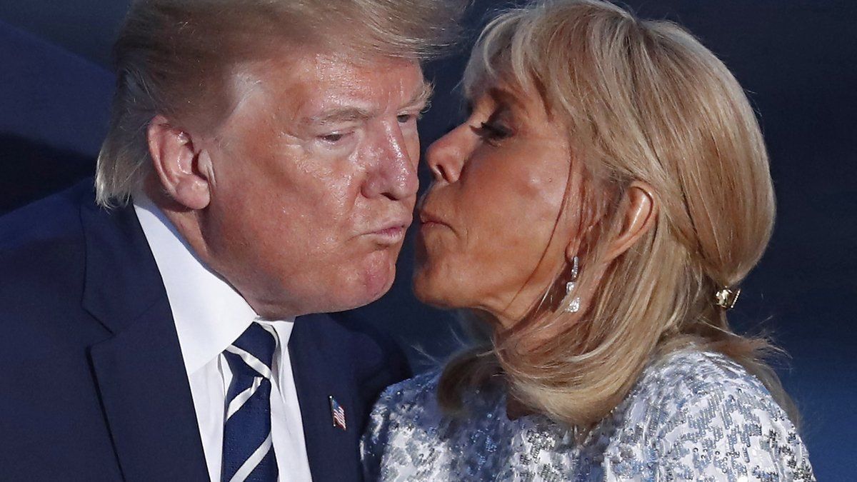 Trump prend la défense de Brigitte Macron face à la polémique