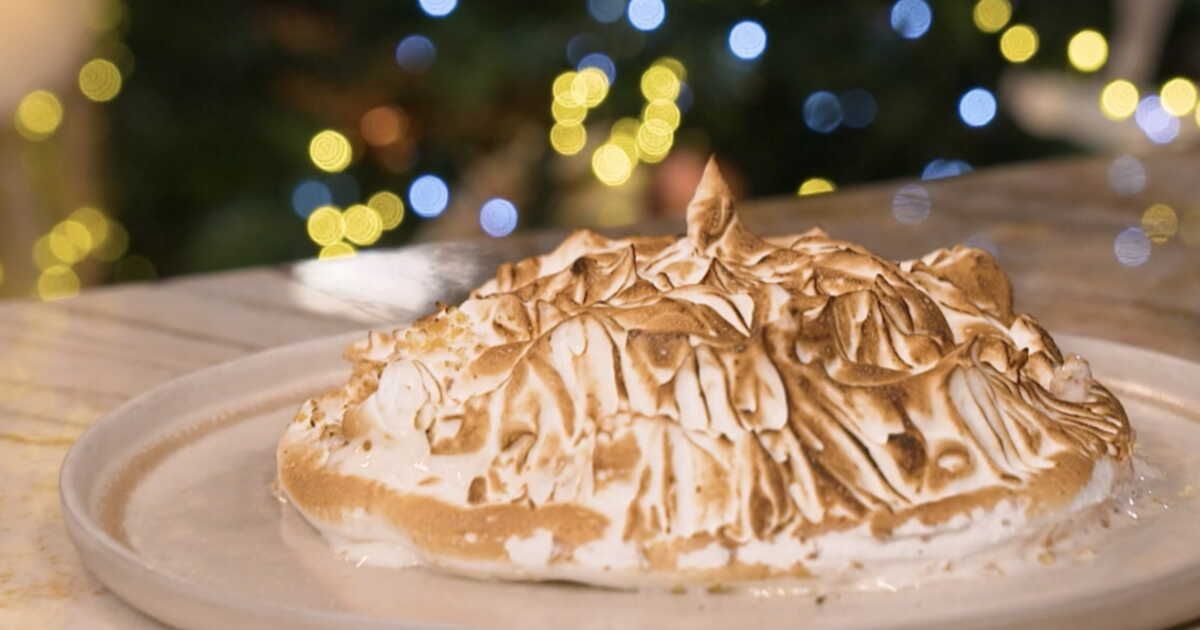 Un délice festif : l'omelette norvégienne à l'amande de Cyril Lignac