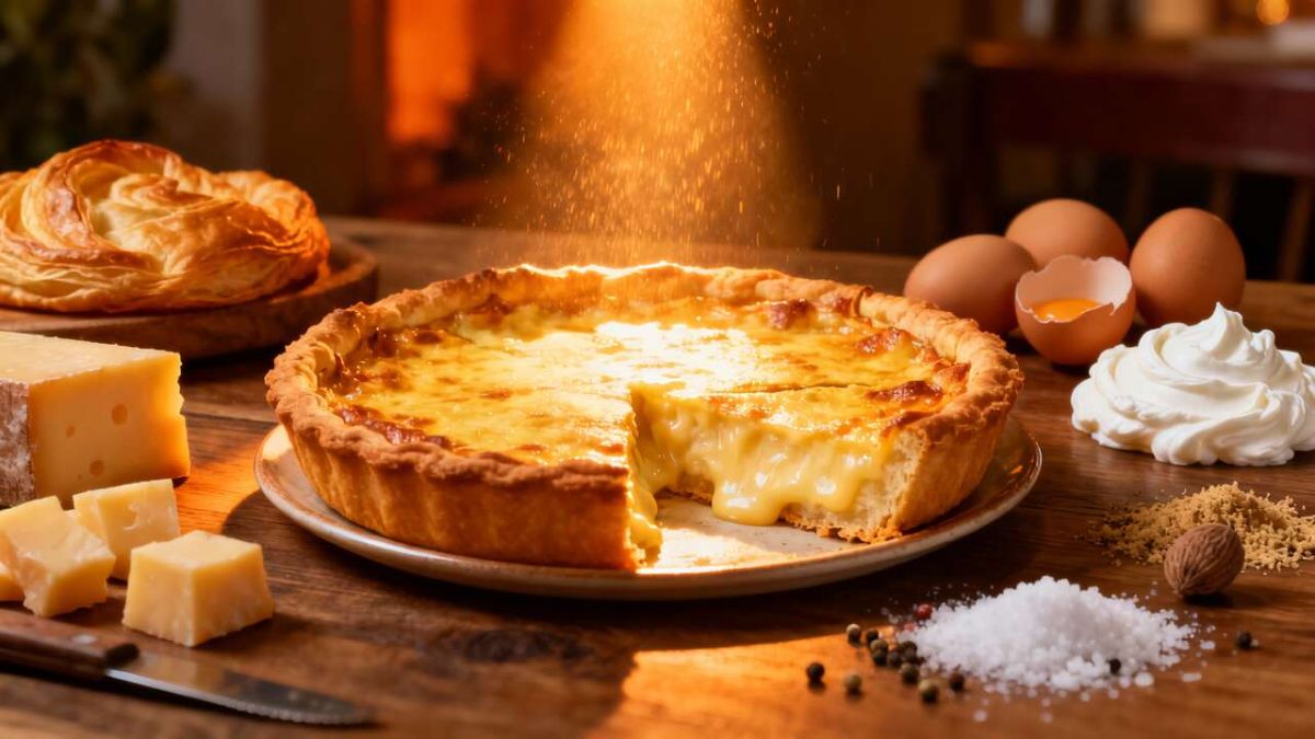 Découvrez la tarte au Beaufort : une recette savoyarde incomparable
