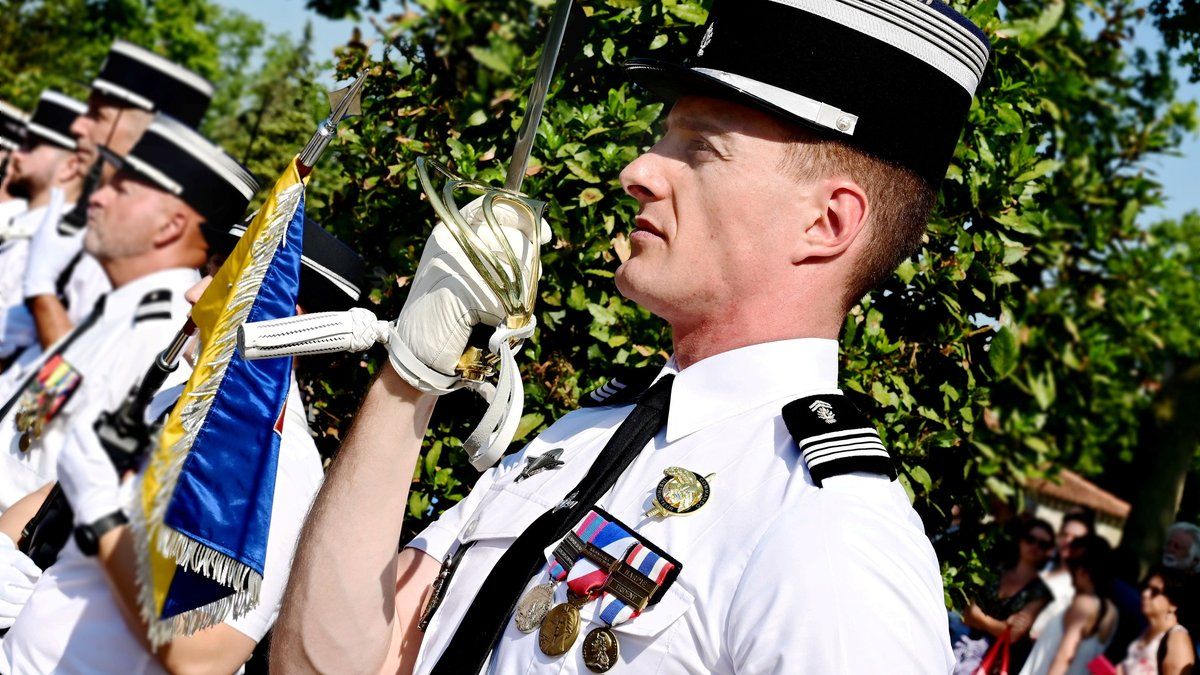 Le parcours inspirant d'Adrien Santarelli, gendarme à Carcassonne