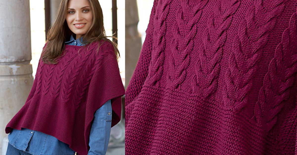 Le poncho fuchsia qui fait tourner les têtes