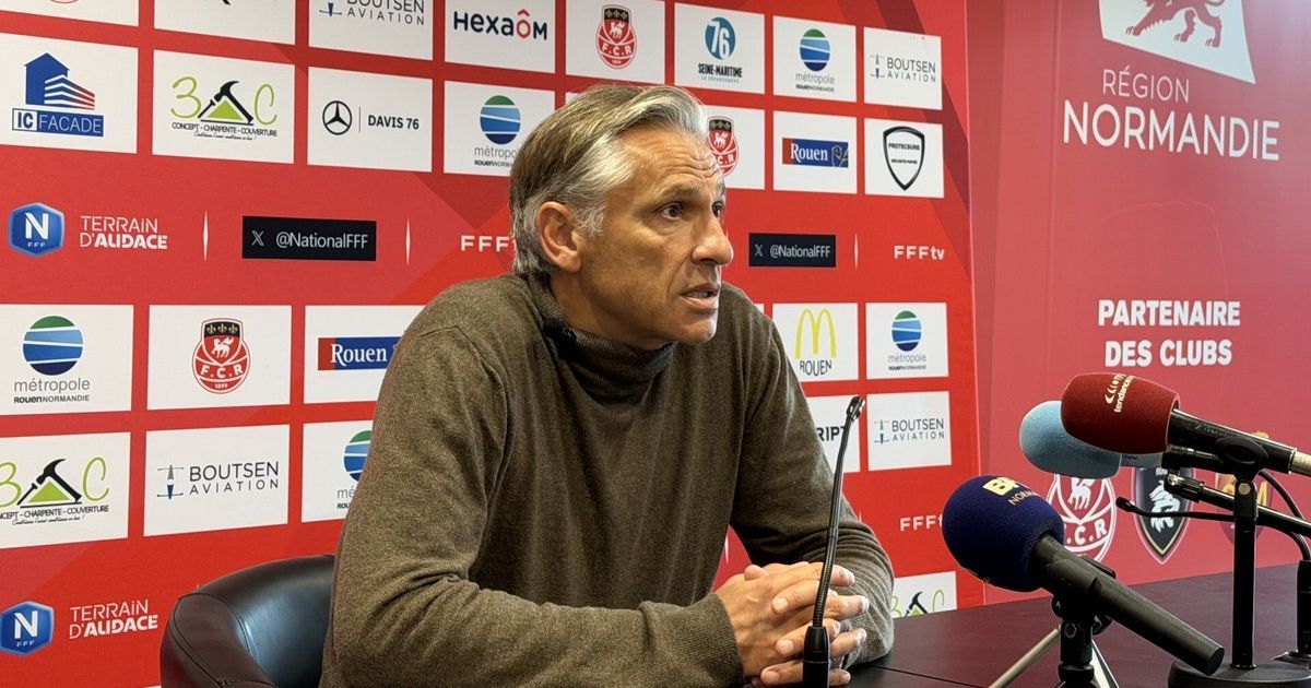 Régis Brouard s'exprime sur la fin de saison tumultueuse du FC Rouen