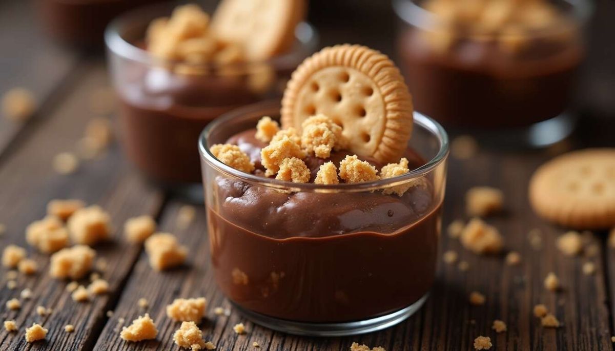 un dessert chocolaté prêt en cinq minutes