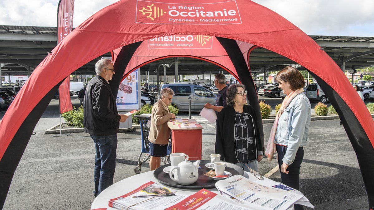 Graulhet accueille la tournée citoyenne "La Région à vos côtés" pour échanger sur l'avenir