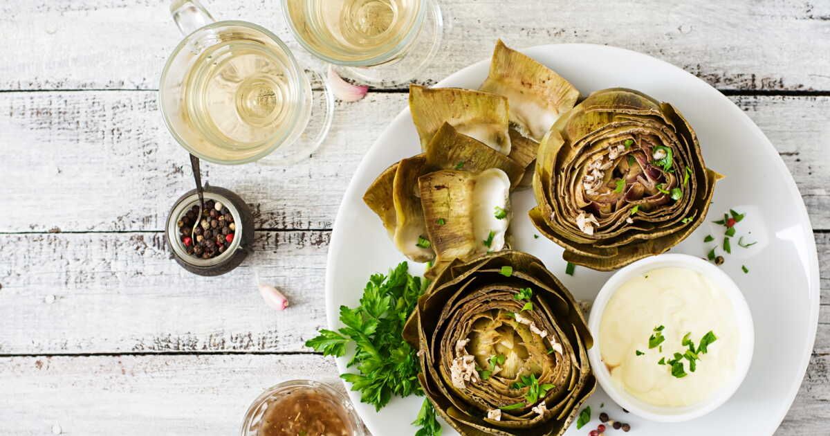 Découvrez la recette des artichauts à la romaine de Laurent Mariotte